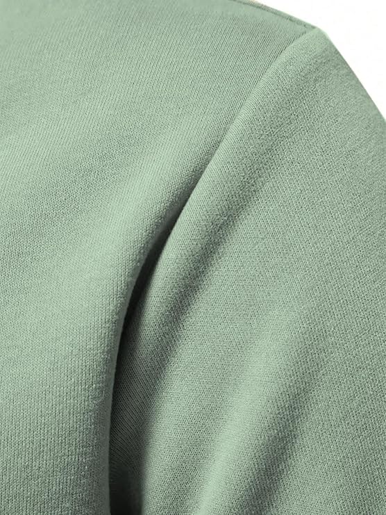 GREEN REGULAR FIT COTTON RUGBY SHIRT