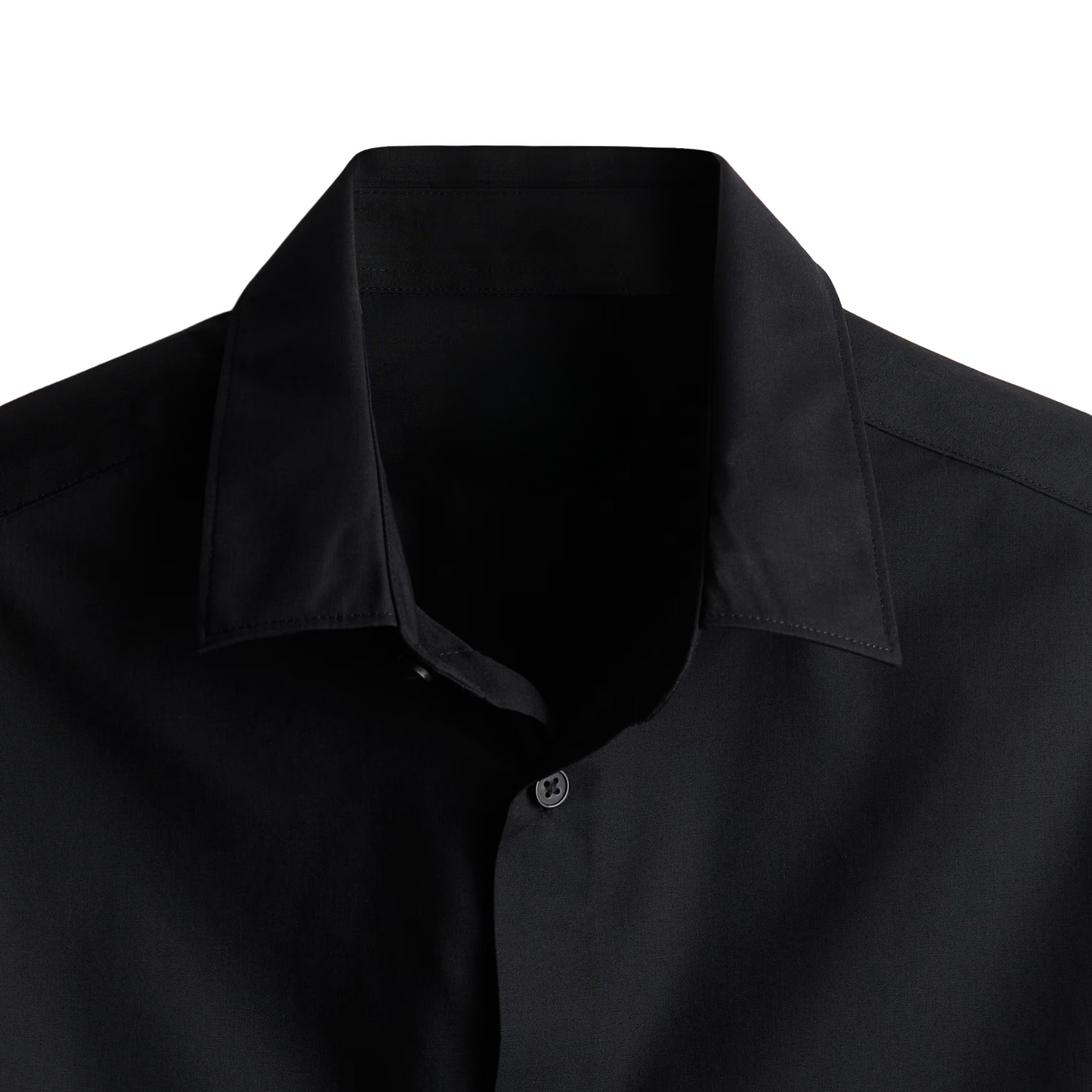 REGULAR FIT SHIRT - BLACK