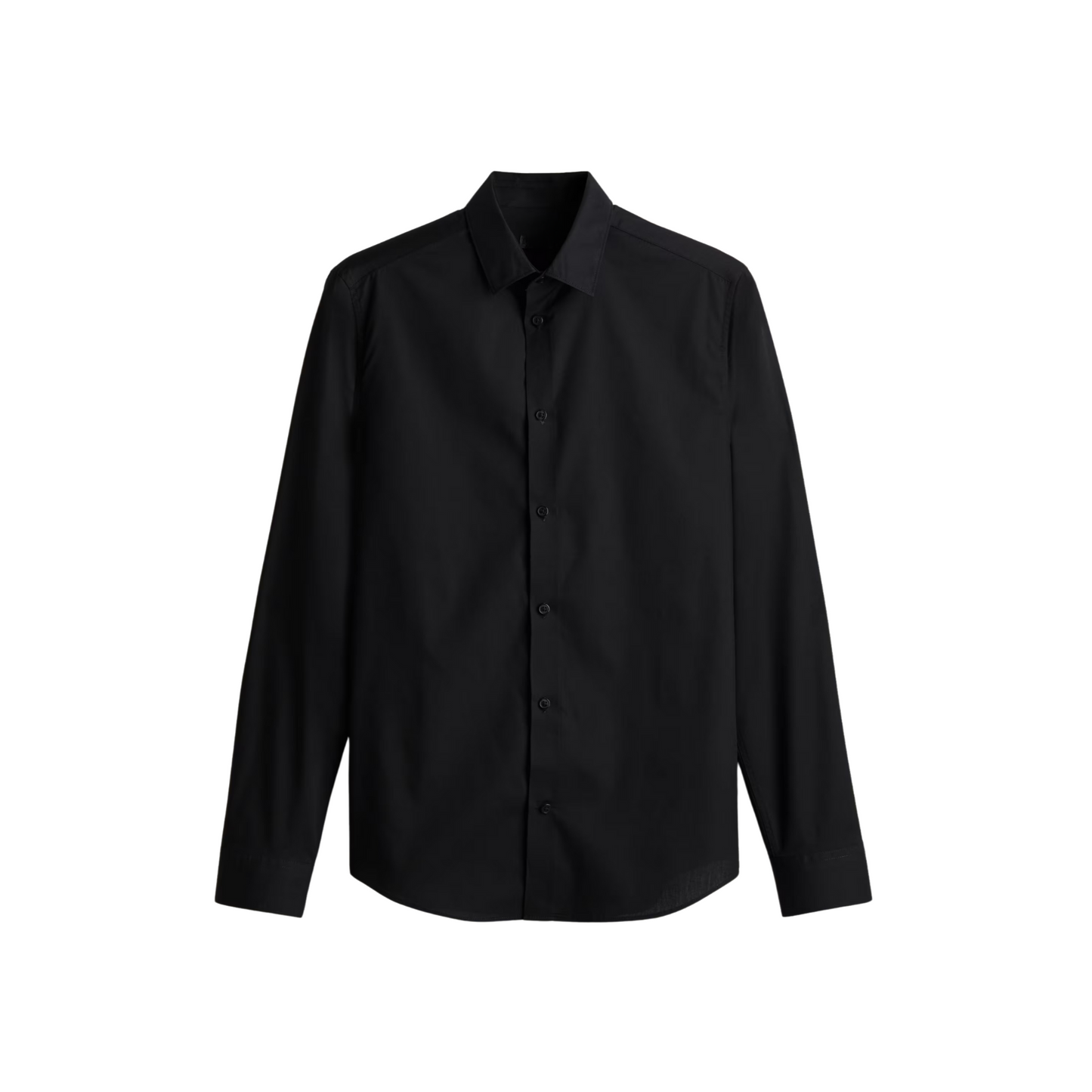 REGULAR FIT SHIRT - BLACK