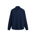 REGULAR FIT SHIRT - NAVY BLUE