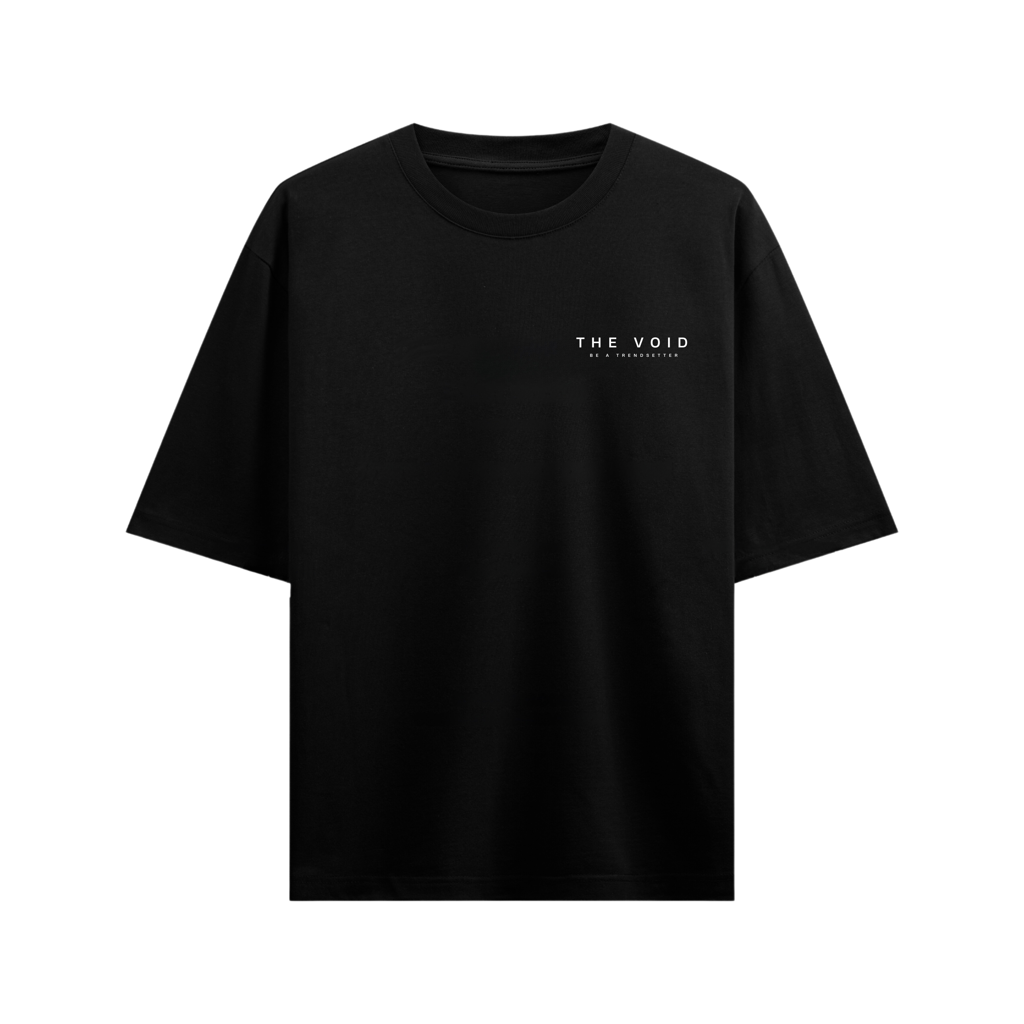 BLOOMSCAPE BLACK OVERSIZED FIT T-SHIRT