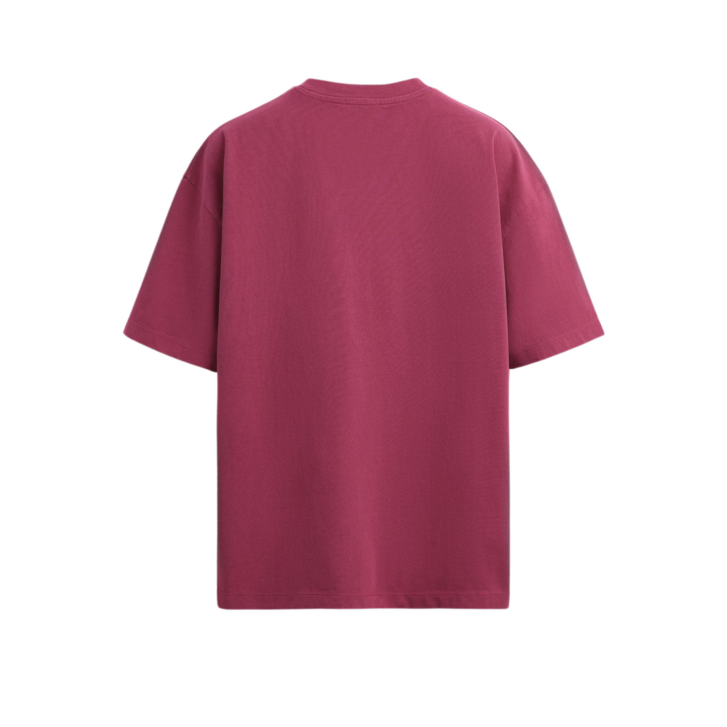 MAGENTA OVERSIZED FIT T-SHIRT