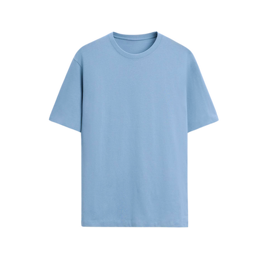 MID BLUE OVERSIZED FIT T-SHIRT