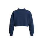 CROPPED SWEATSHIRT - Blue