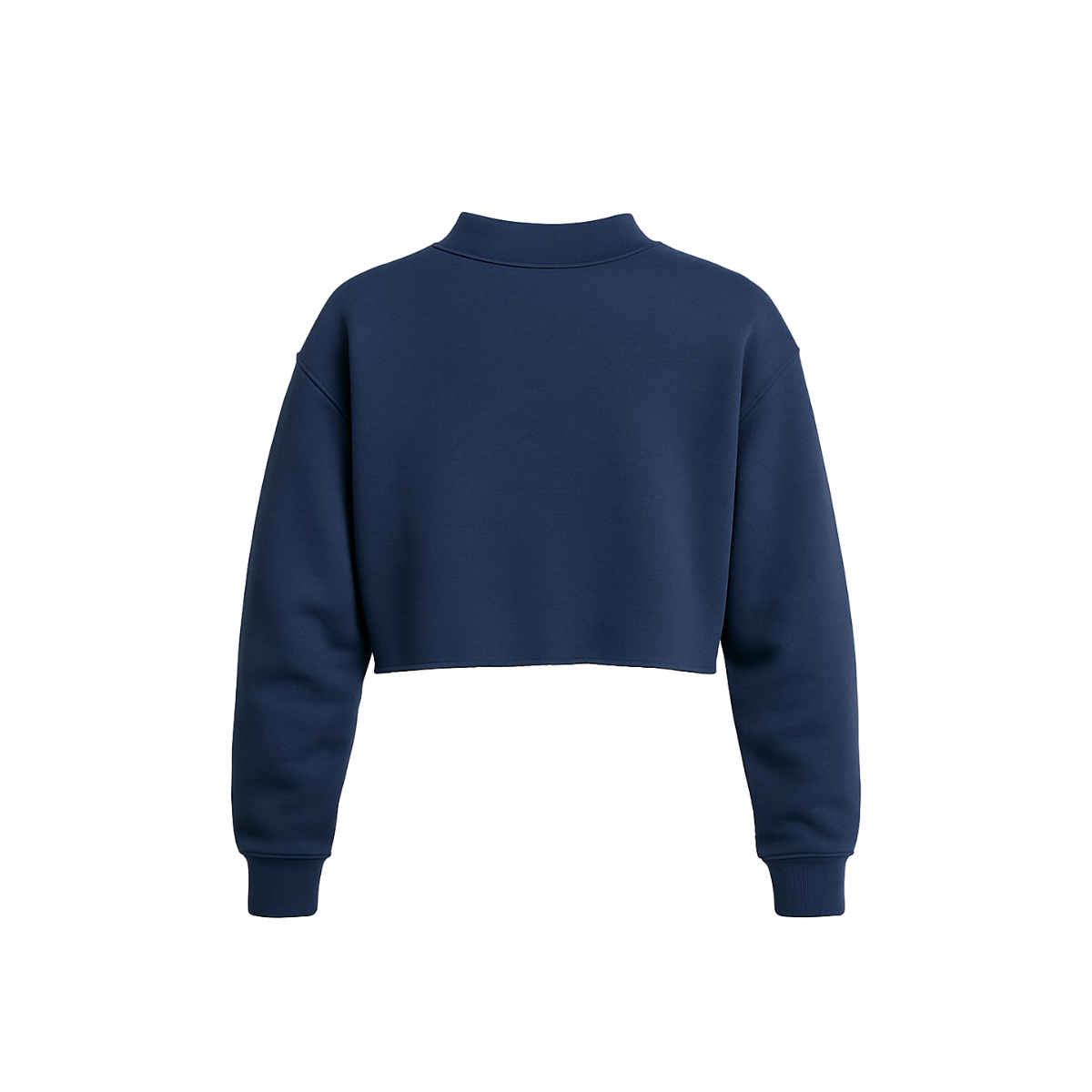 CROPPED SWEATSHIRT - Blue