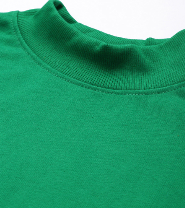 CROPPED SWEATSHIRT - Green