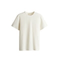 WHITE CORDUROY T-SHIRT